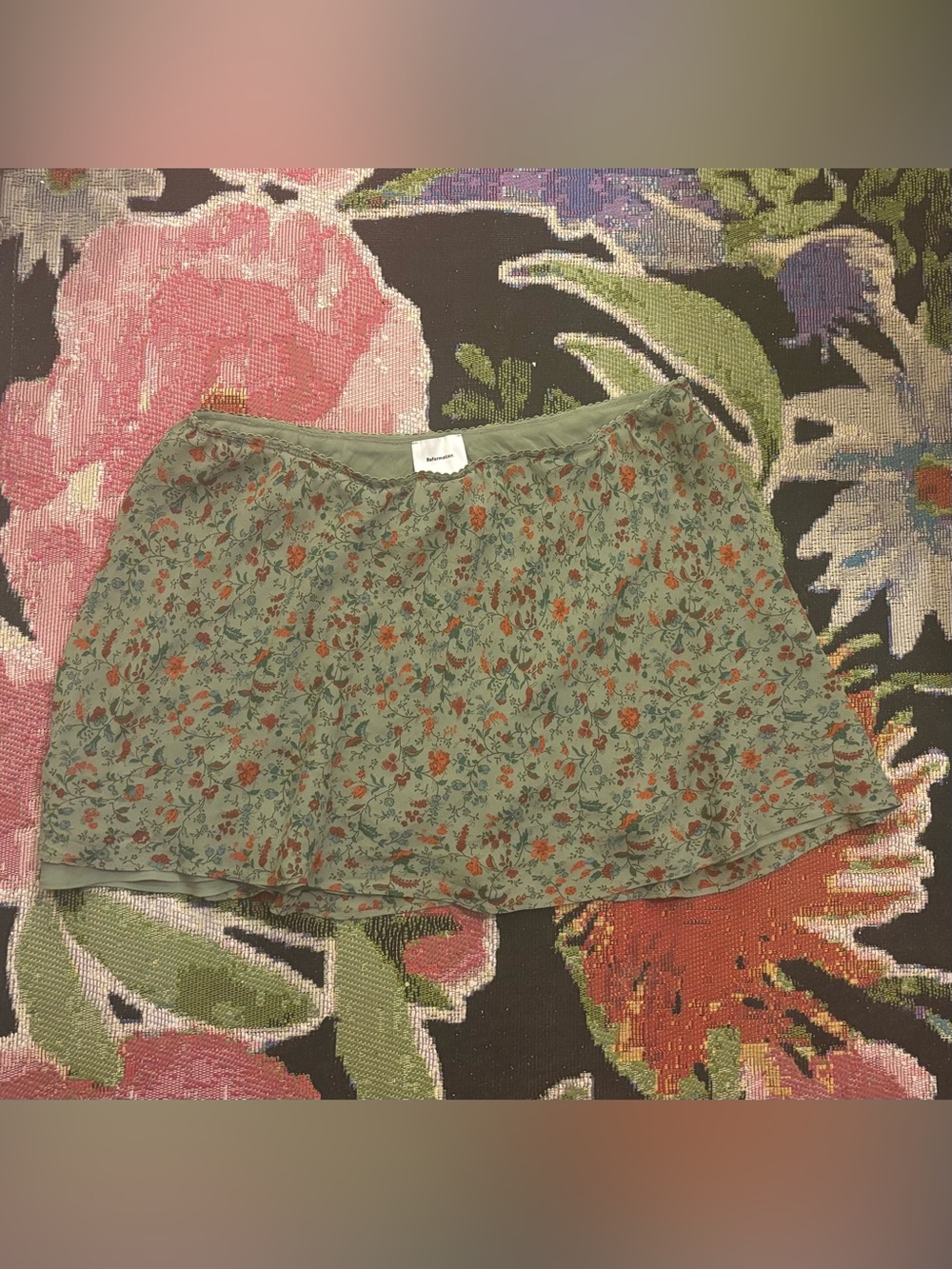 Reformation Brandy Miniskirt 3X
